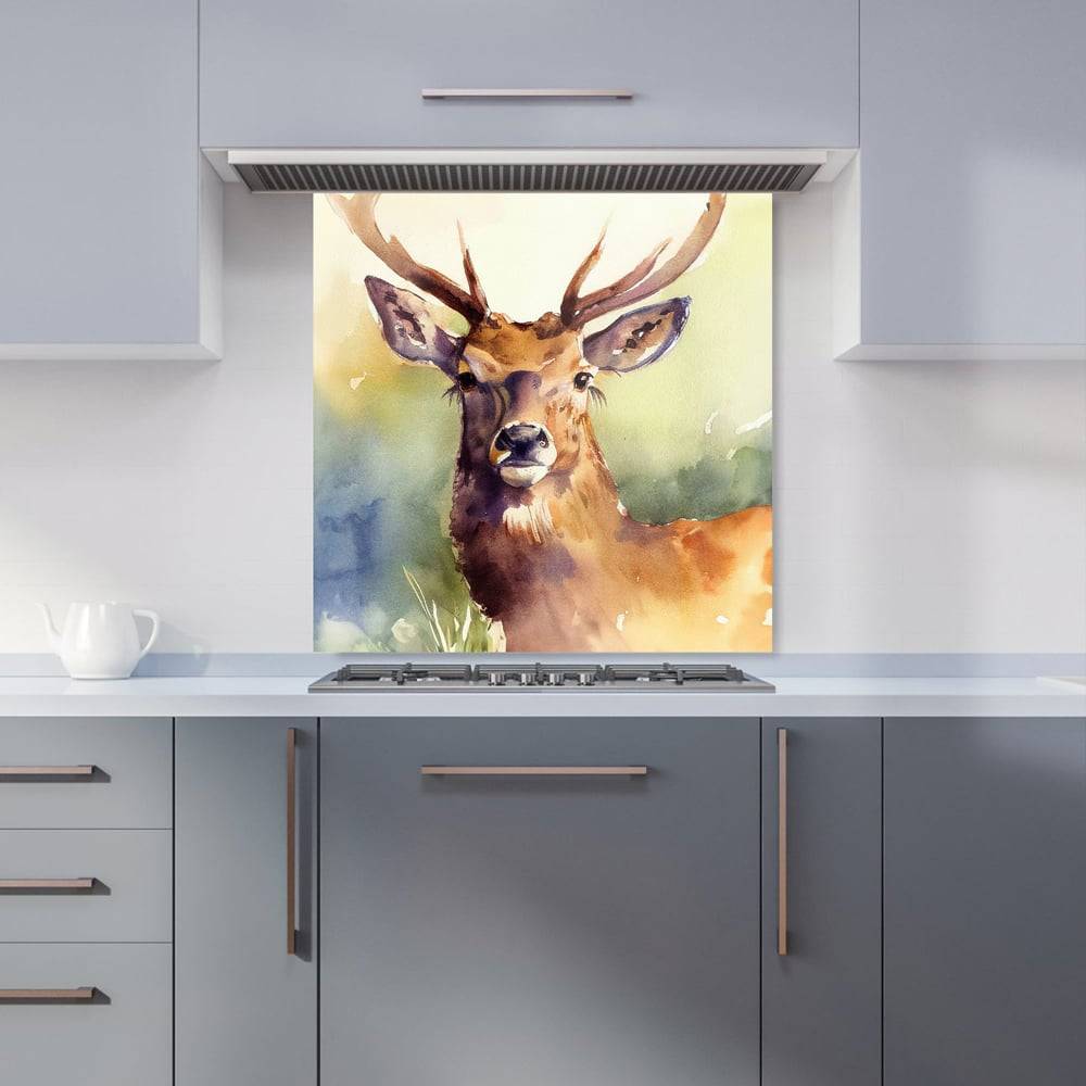 Warren Reed Designer Splendid Stag 60 x 60 cm Splash Guard