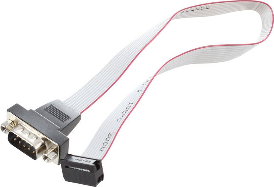 Tlily DB9 RS232 To 10 Pin Ribbon Adapter