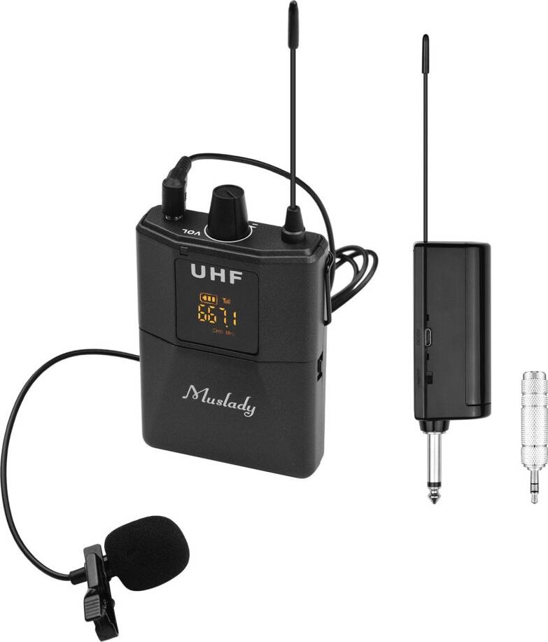 Greenzech UHF Wireless Lavalier Microphone System