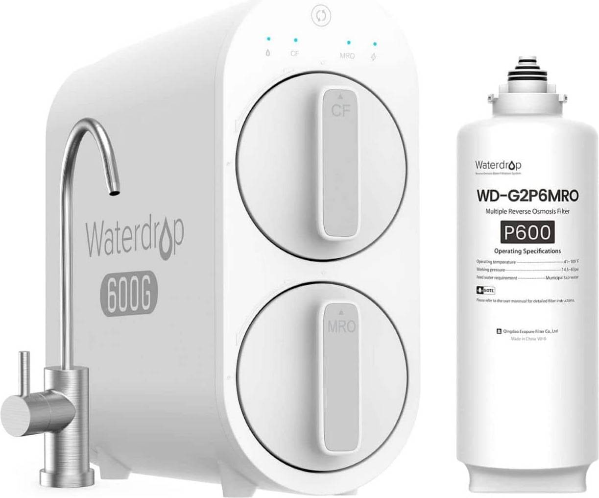 Reverse osmosis water Waterdrop G2P600 Reverse Osmosis Water Filter