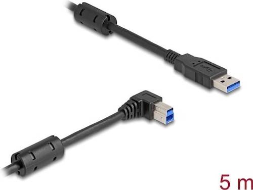 DeLock USB 3.0 USB Kabel Sort 5m