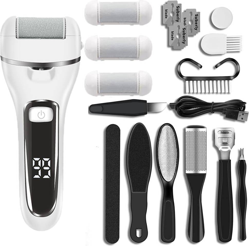 STOYOTU Electric Foot File Callus Remover Set