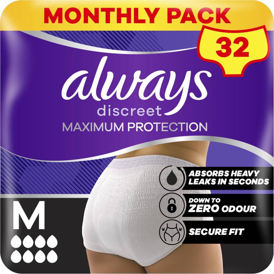 Always discreet Always Discreet Maximum Protection 4x8 ct