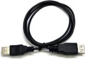 USB-A 3 m USB Kabel Sort