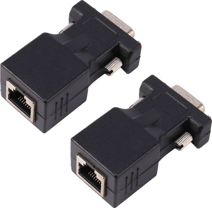 Cat5 Tauoh VGA Extender Male To LAN CAT5 CAT6 RJ45