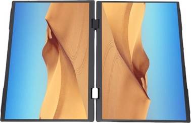 Dual Screen 360 Degree Rotation Travel Display