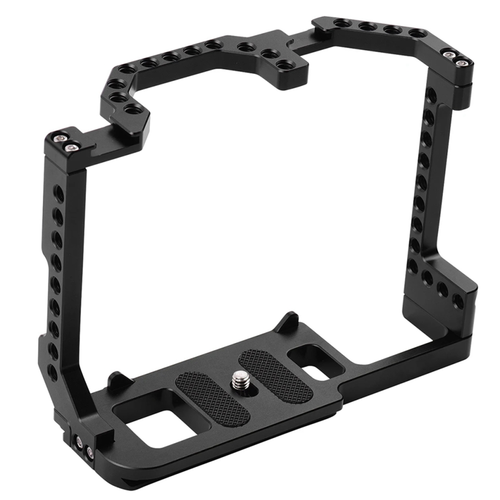 Dual Cold Shoes Mount Camera Frame