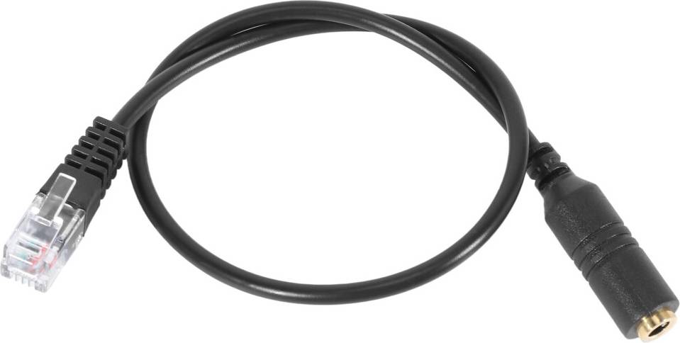 Phone Adapter RJ9 to 3.5 Female Converter Cable