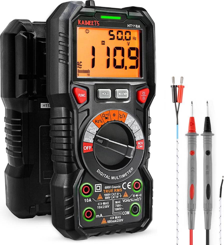 Digital Multimeter TRMS 6000 Counts