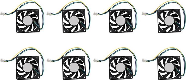 Tauoh Ventola Raffreddamento CPU PC PWM 4 Pin