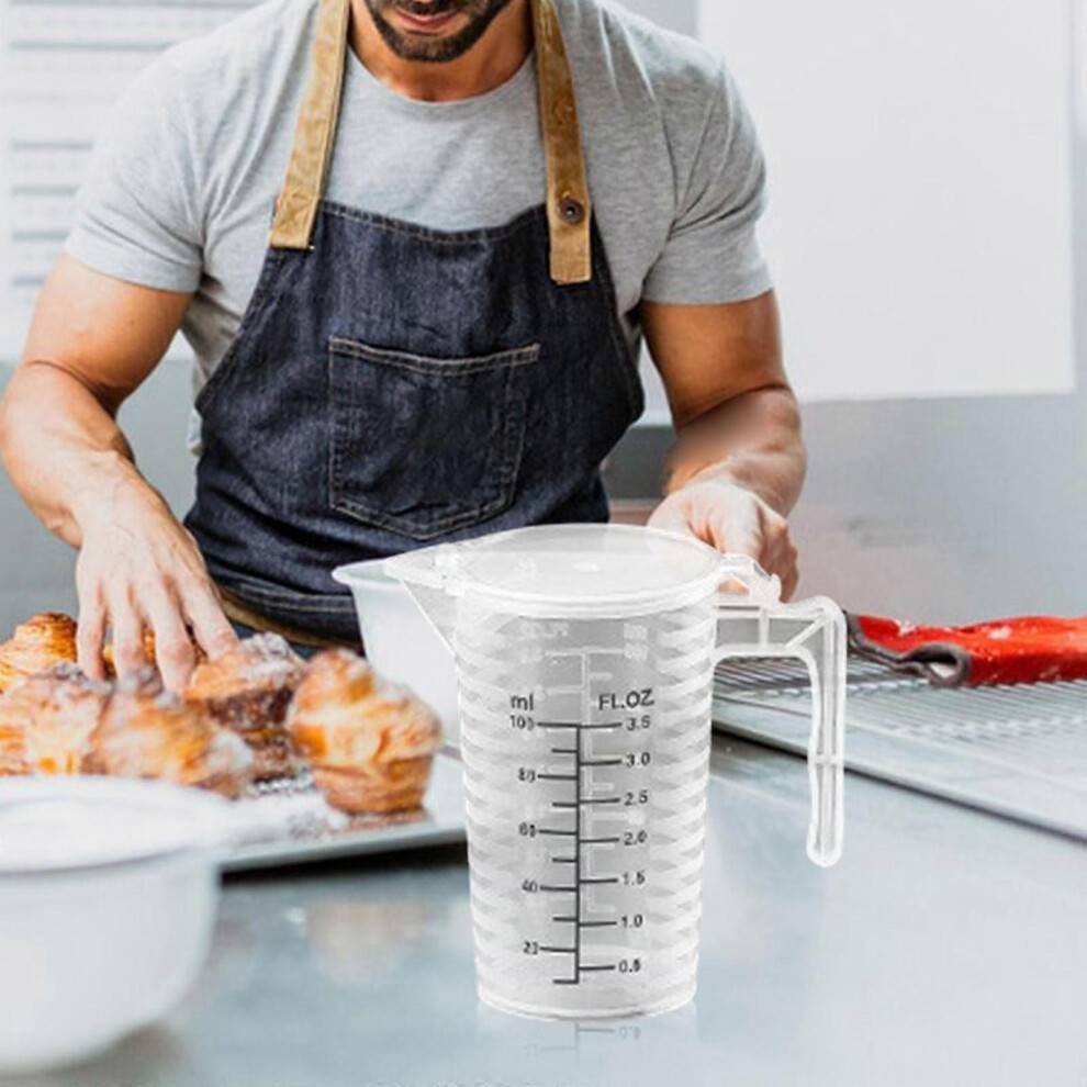 Kikidex Rust Resistant Baking Container Measuring Cup