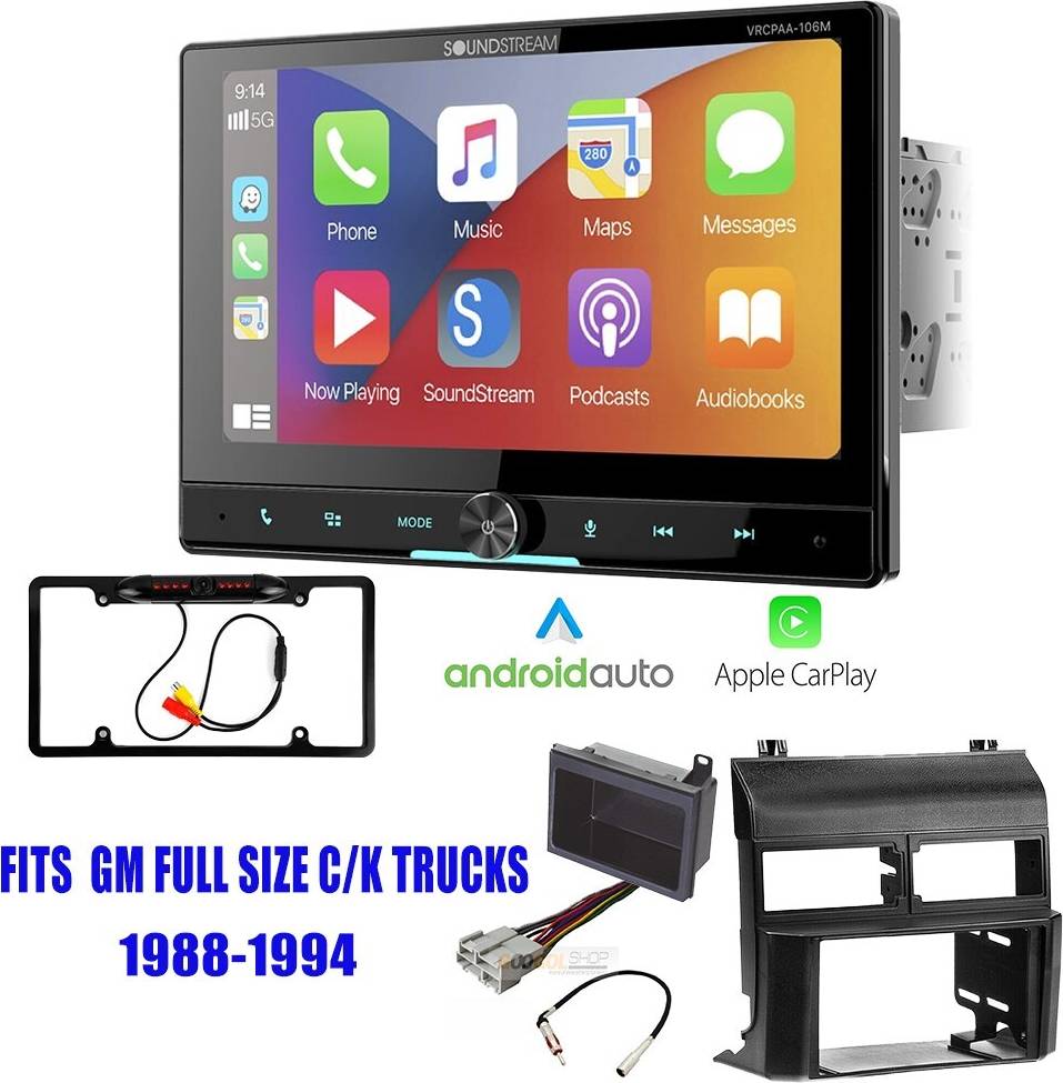 Touchscreen car stereo Soundstream 10 Touchscreen Apple Car Stereo Kit