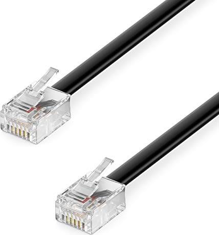 Câble Téléphonique RJ11 Modulaire 6P4C Western