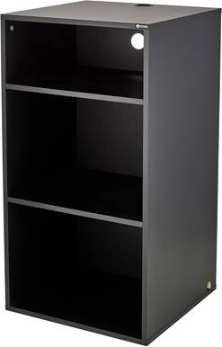 Fun Generation Vinyl Rack Three Black