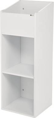 Fun Generation Vinyl Rack Three Top White
