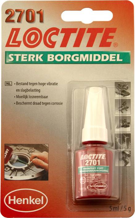 Loctite threadlocker Loctite 2701 Threadlocker 5ml
