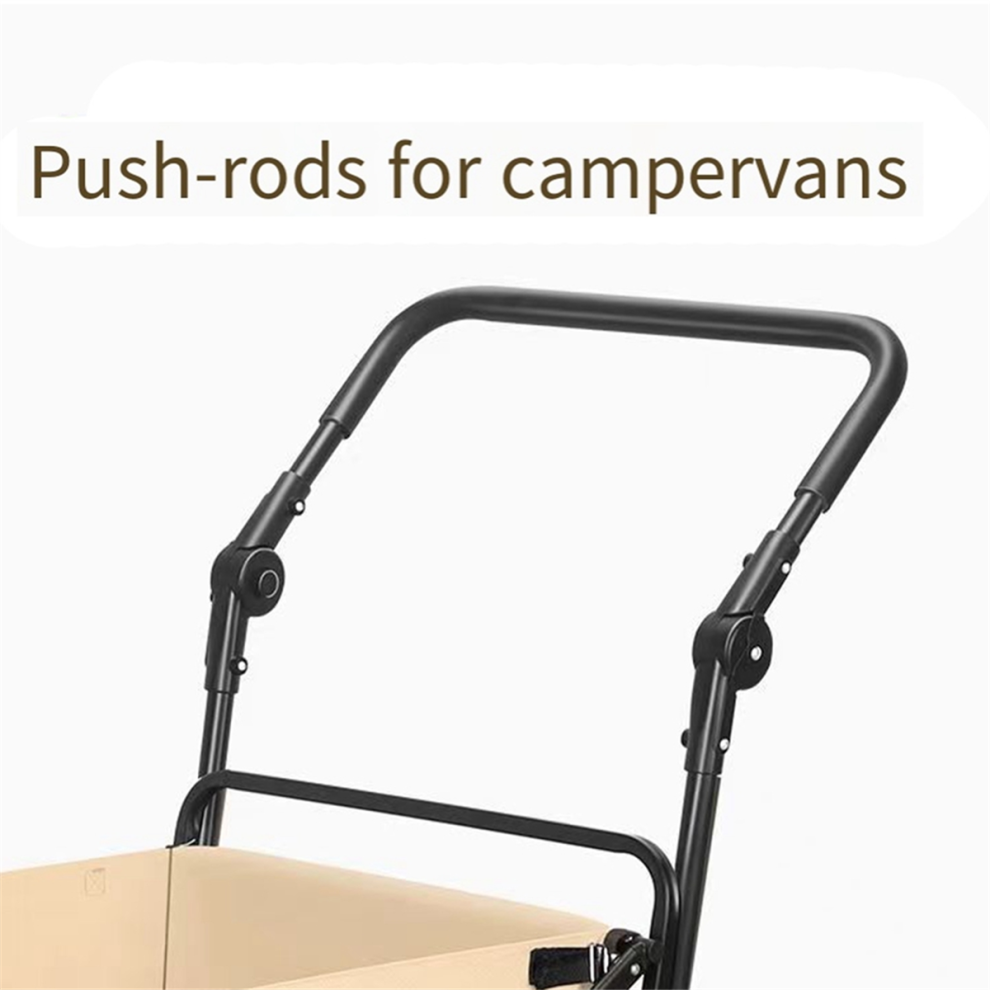 Foldable trolley Sans Marque Foldable Extendable Cart Trolley Handle