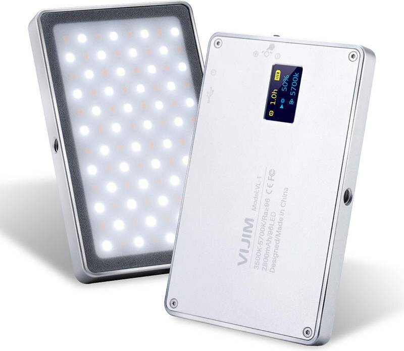 VL-1 Rechargeable 96 LEDs Video Light