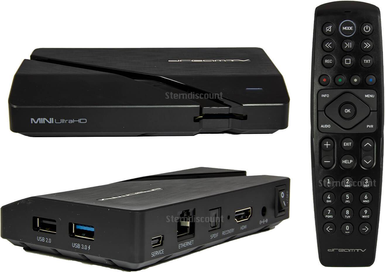 DreamTV Mini 4K IPTV Streaming Box Android 9.0