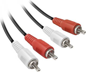 Cavo Audio 2 Rca Maschio A 2 Rca Maschio Lunghezza Cavo 3 Metri