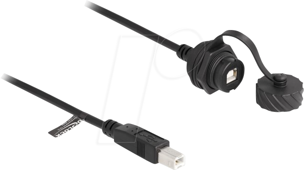 DeLock USB Forlængerkabel Sort