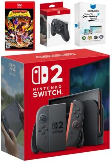 Nintendo switch 2 bundle Nintendo Switch 2 Video Game Console Bundle