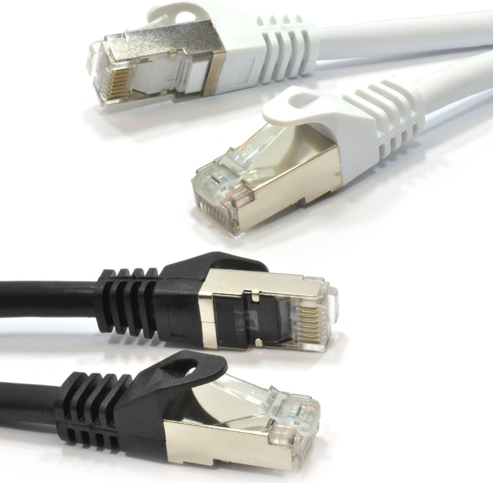 Cat6a ethernet cable Kenable Cat6A SSTP Snagless RJ45 Network Ethernet Cable 0.5m