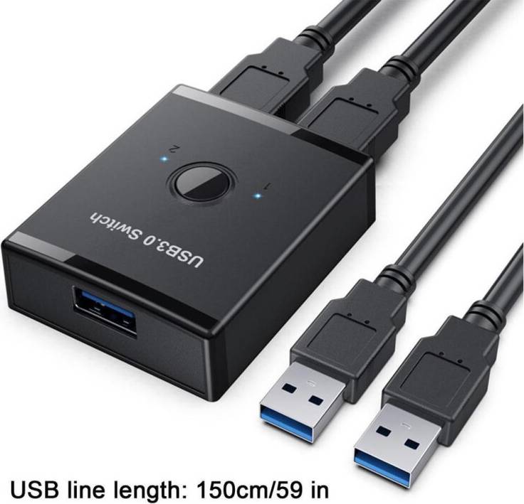 USB 3.0 KVM Switch Selector
