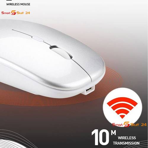 Mouse per mac Aurum Mouse USB WLAN Computer Notebook MAC Ricaricabile LED