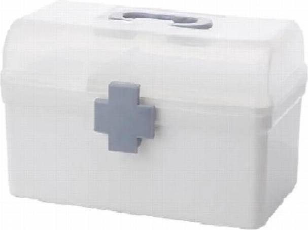 First Aid Kit Storage Box With Handle