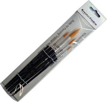Syntetpensel 7451 Set 5 Rund