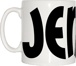 TeeTreeDesigns Jenny Name Cup & Mug
