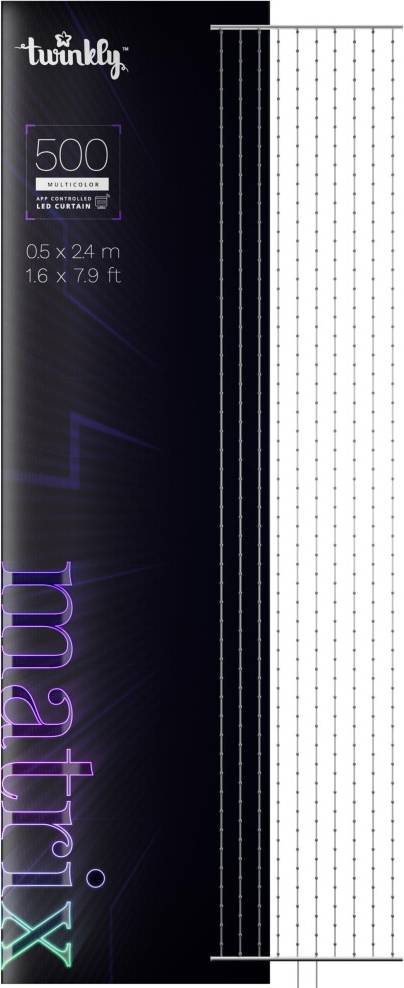 Twinkly lights Twinkly Matrix 500 LED RGB High Density Curtain String Light