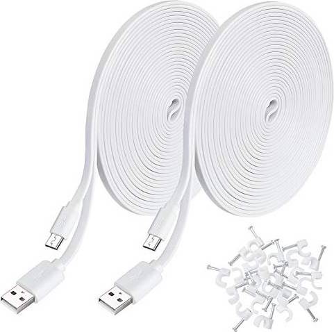 Kasa 2 Pack 20FT USB Power Extension Cable