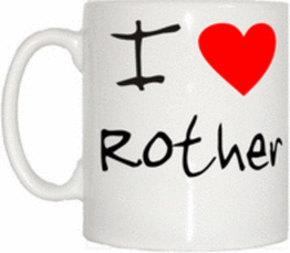 TeeTreeDesigns I Love Heart Rother Cup & Mug