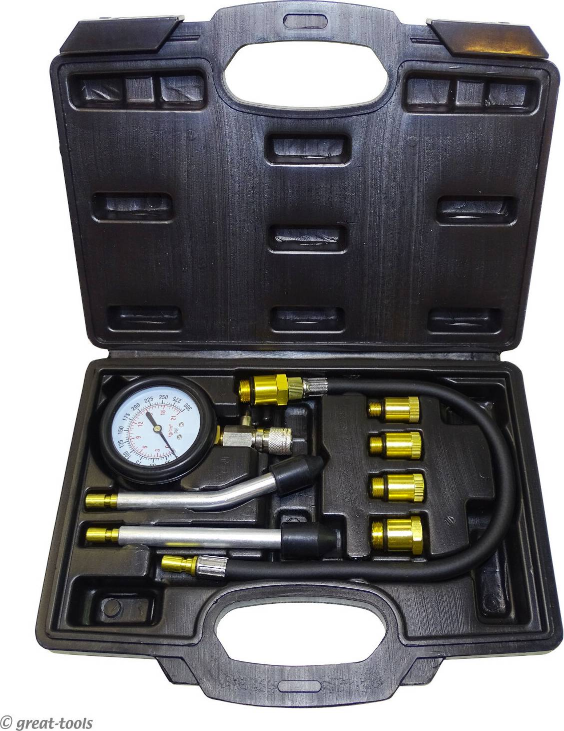 Performance Tool Compression Tester Kit Gas Engine Diagnostic