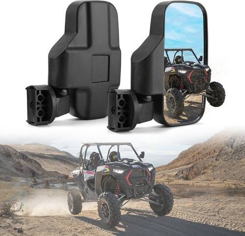Kemimoto Utv Rear View Side Mirrors Set