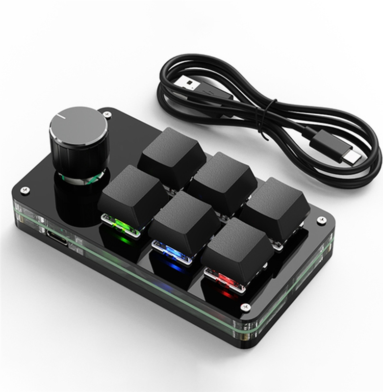 Typecat Custom Knob Keyboard 6 Key Copy Paste
