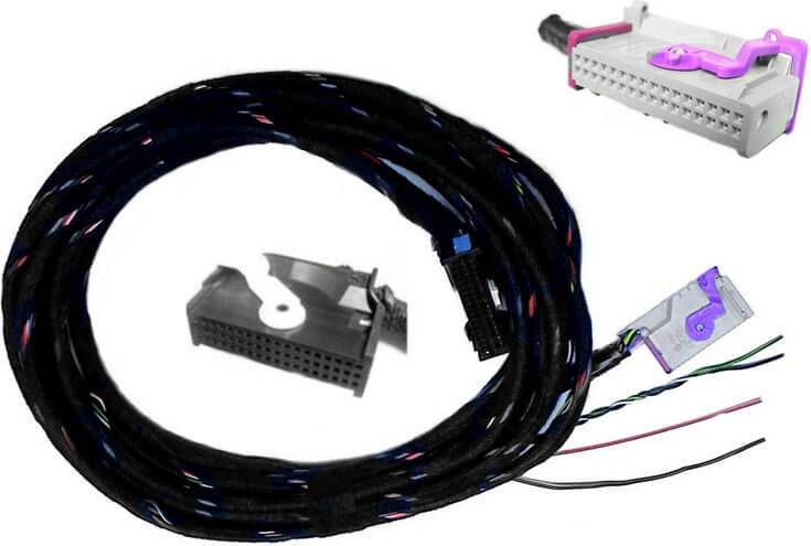 Adapter Cable Plug RNS-E TV Tuner