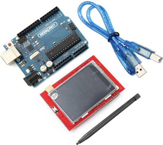 2.4 Inch TFT LCD Touch Screen UNO R3 ATmega16U2