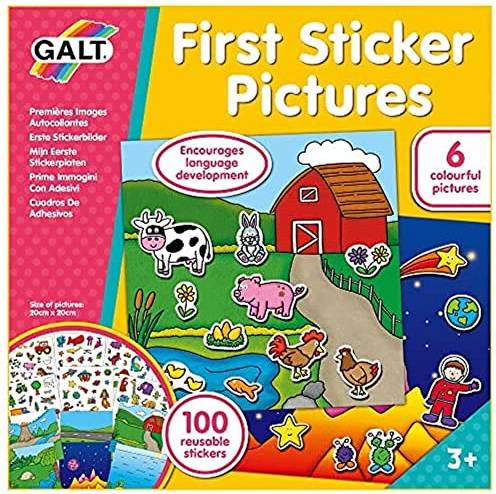 Galt First Sticker Pictures Reusable Activity Kit