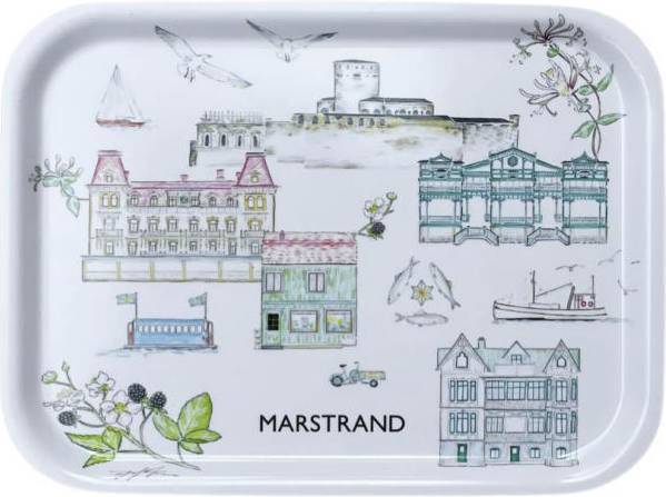 Tehuset Java Marstrand Collection Bricka 27x20 cm Serveringsbricka