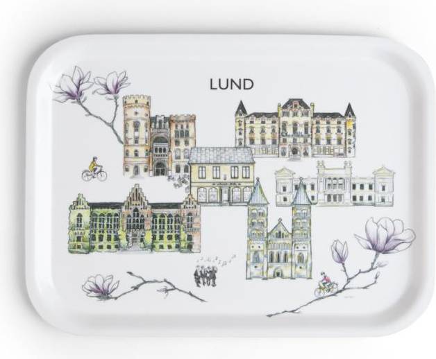 Tehuset Java Lund Collection Bricka 27x20 cm Serveringsbricka