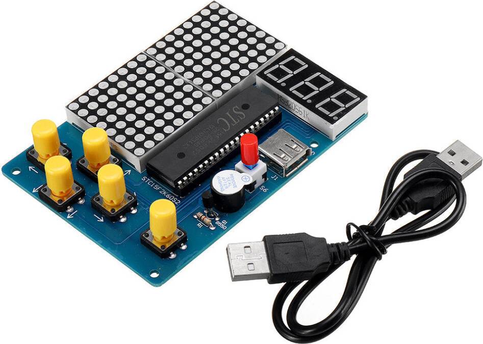 Greenzech 51 Single Chip Microcomputer Game Machine