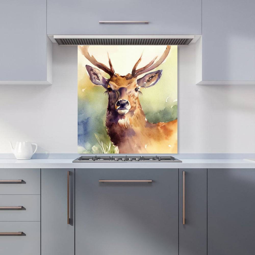 Warren Reed Designer Splendid Stag 65 x 60 cm Splash Guard 60cm