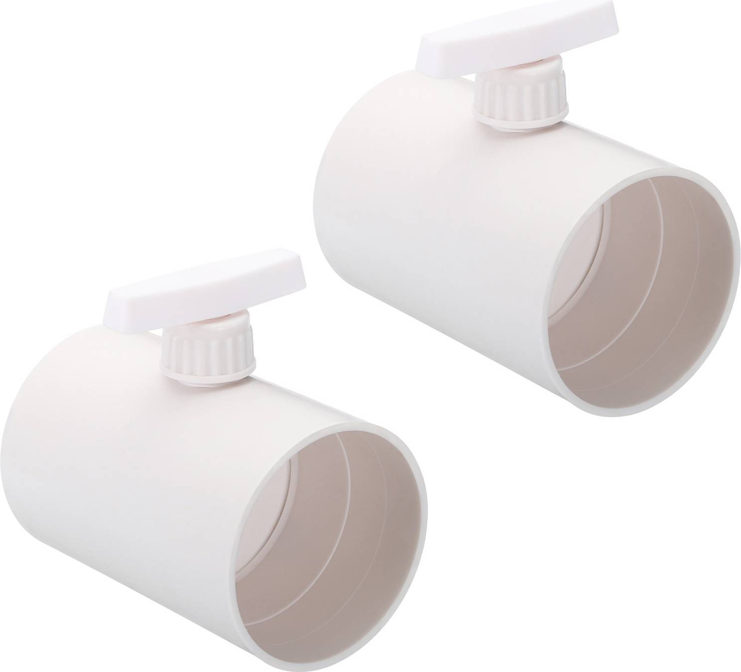 Uxcell 2 Pcs 4 Inch Backdraft Damper Control Valve