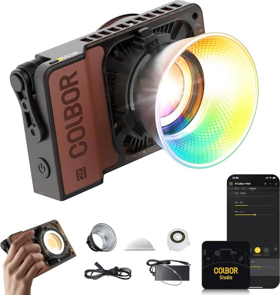 W100R 100W Bi-Color Video Light