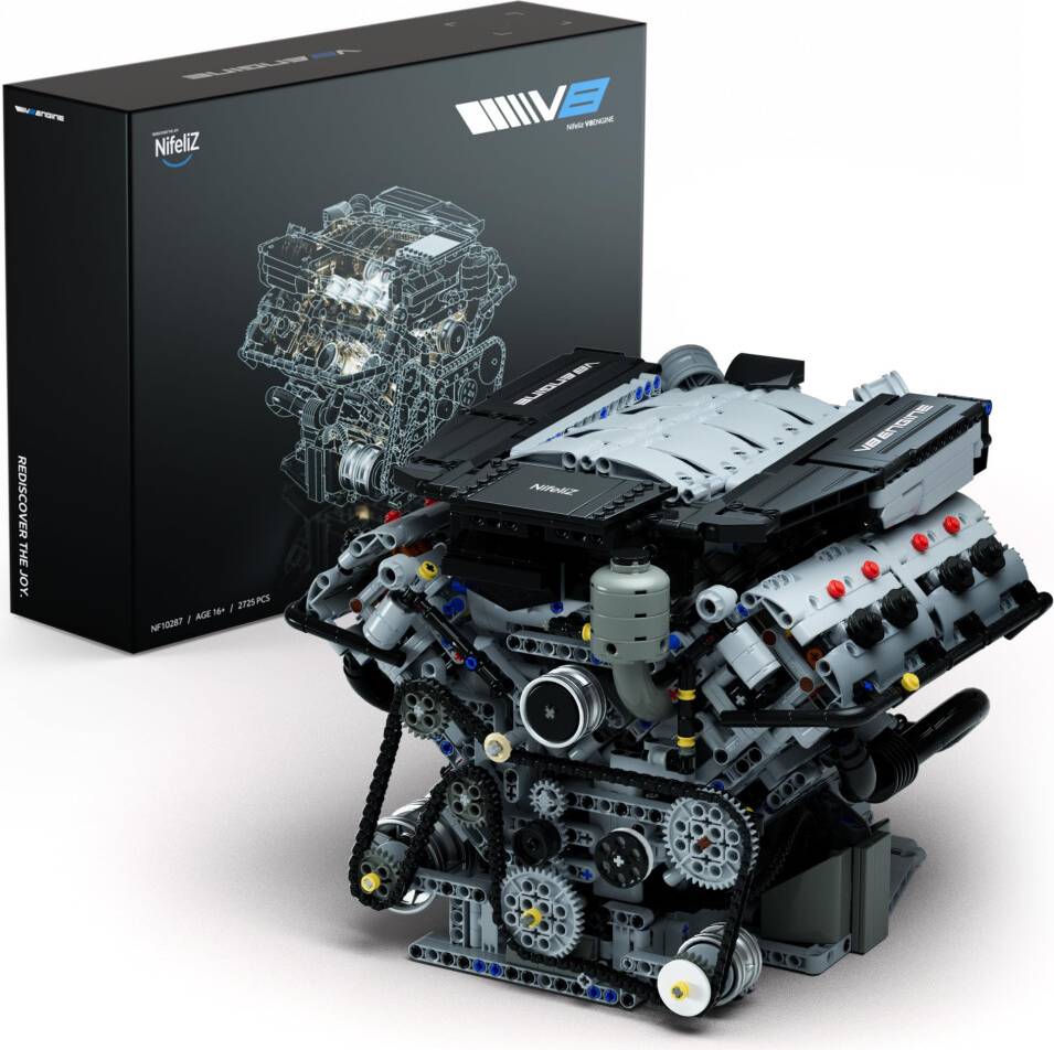 V8 Nifeliz V8 Engine Building Set
