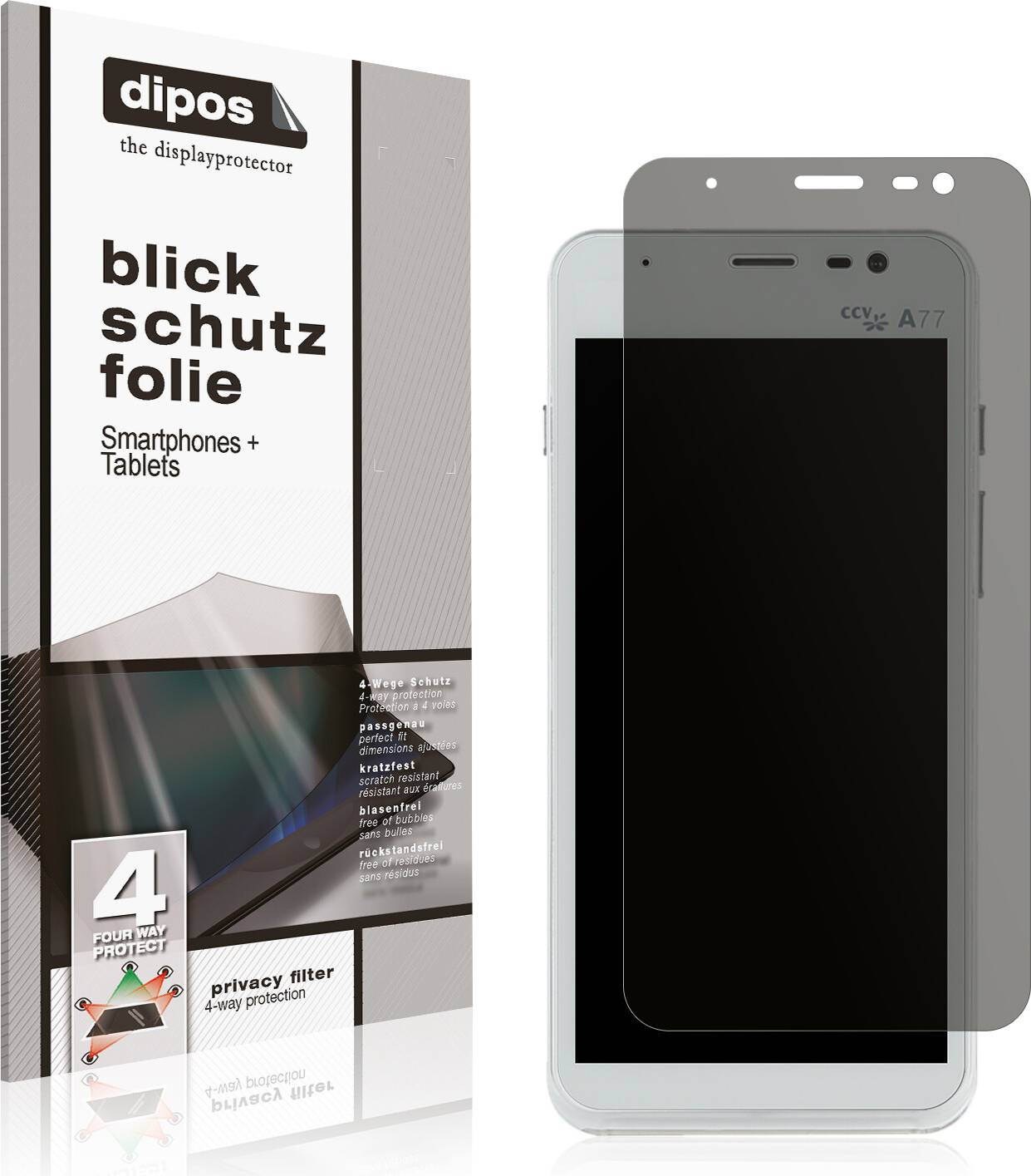 Dipos CCV Compact A77 Privacy Filter Screen Protector