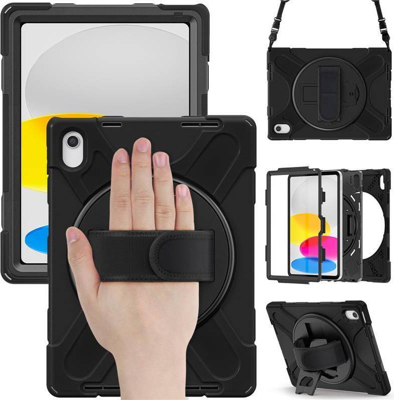TechGear iPad 10th 11th Gen Rugged Hand Shoulder Strap